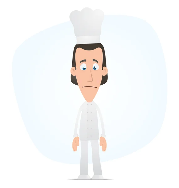Triste chef — Image vectorielle