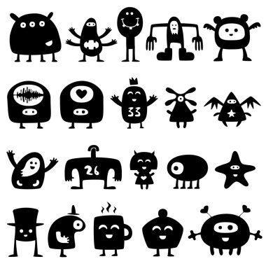 Monsters clipart