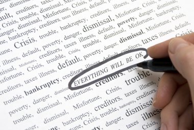 pozitif bir ifade işareti işaretler