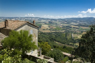 Umbria landscape (Italy) clipart