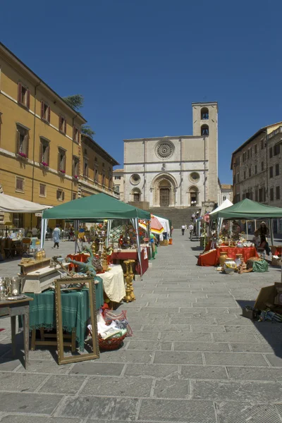 Todi, Umbrië, Italië — Stockfoto