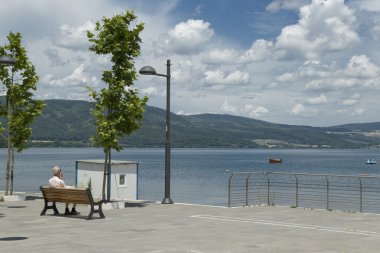 Bracciano Gölü, lazio, İtalya