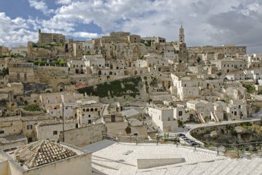 sassi matera, Güney İtalya.