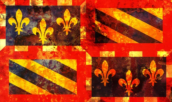 Старый флаг Франции — стоковое фото