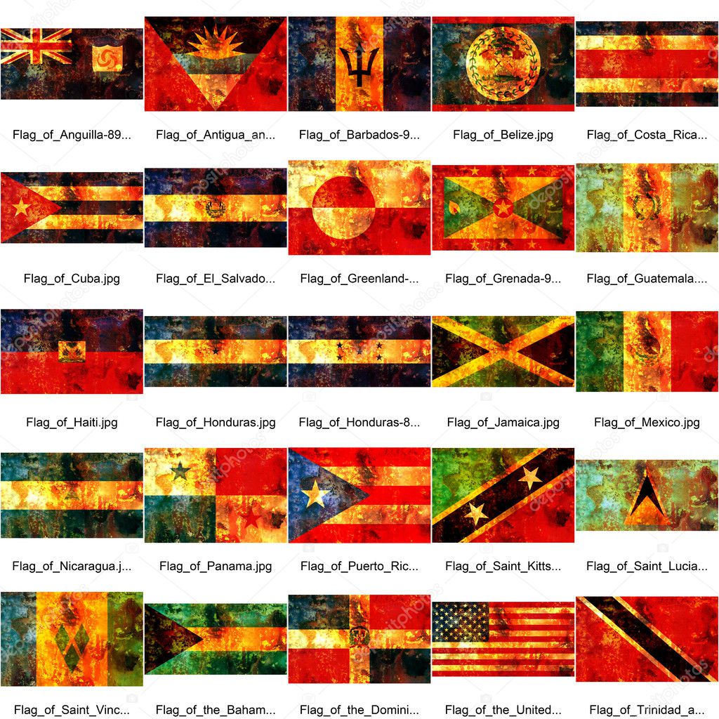 Old Flags Of The World