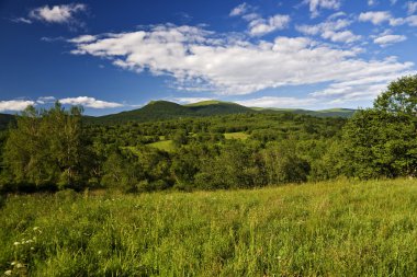 Bieszczady Dağlar panoramik