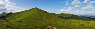 Bieszczady Dağlar panoramik