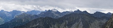 The High Tatra mountains clipart