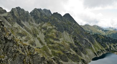 The High Tatra mountains clipart