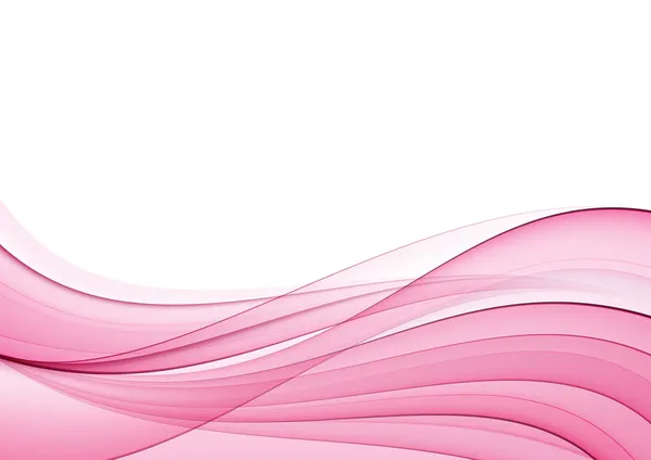 抽象的なピンクの波 ストックフォト
