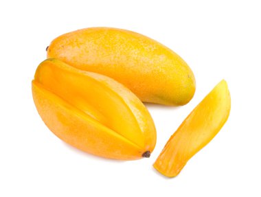 Delicious mango fruit clipart