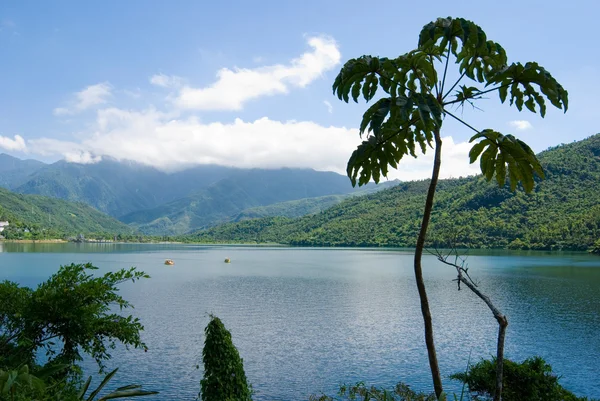 Liyu lake, Tayvan, Doğu Asya doğusundaki hualien — Stok fotoğraf
