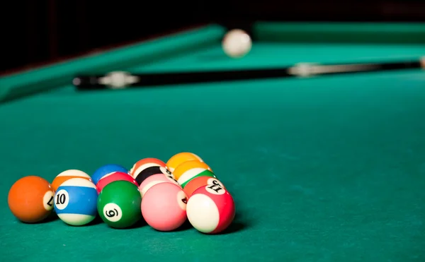 stock image Snooker game