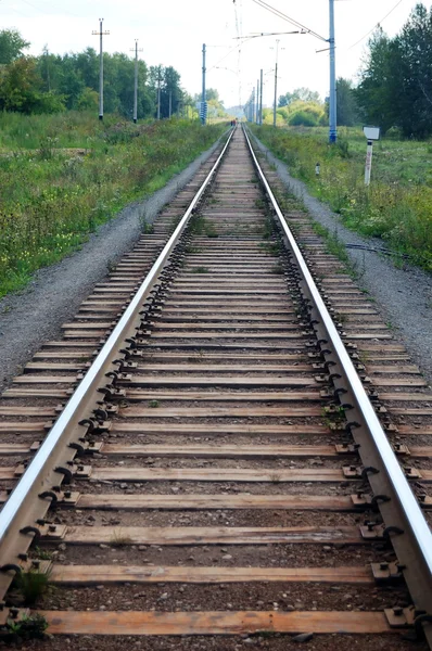 stock image Railroad track