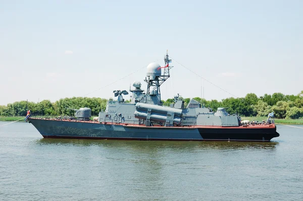 Krigsskib - Stock-foto