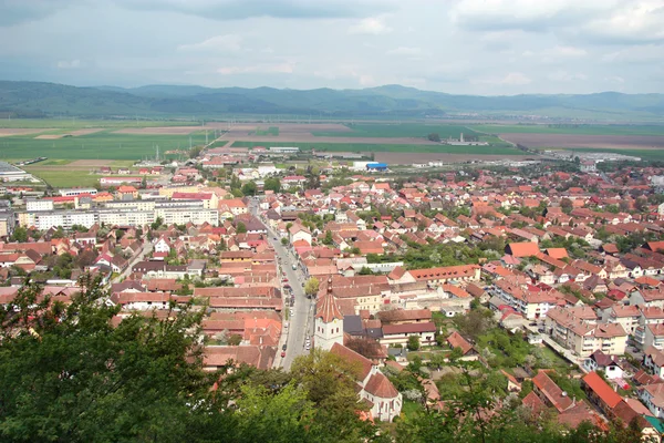 Romanya Köyü panorama, merkezine