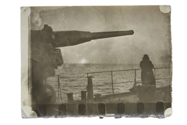 Forte do mar, uma foto antiga — Fotografia de Stock