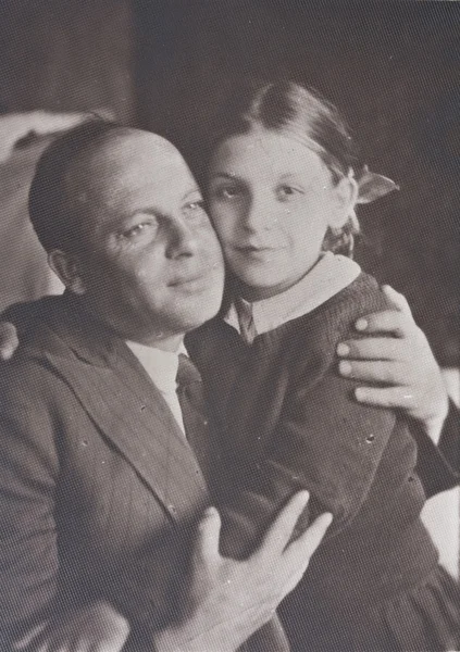 Baba ve kızı — Stok fotoğraf