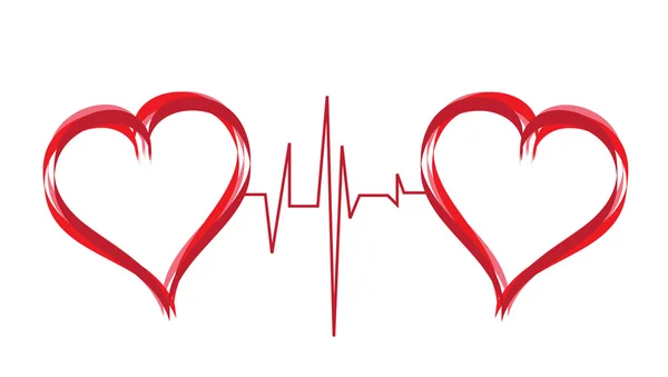 Αφηρημένη καρδιές — Διανυσματικό Αρχείο