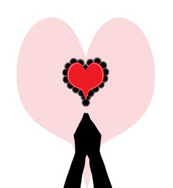 Abstract heart clipart