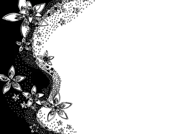 Adorno floral abstracto —  Fotos de Stock