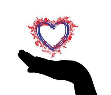 Abstract heart clipart