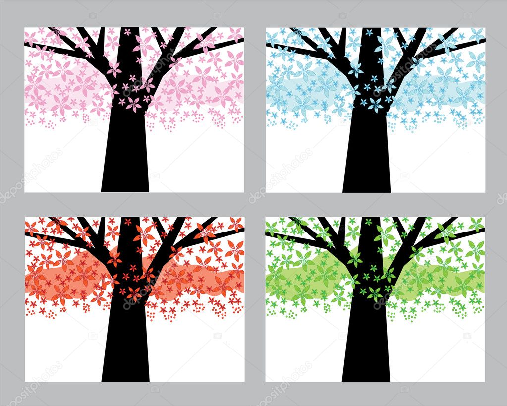 Abstract trees set