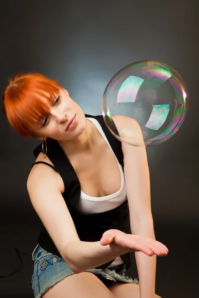 大きなバブル — ストック写真