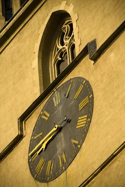 Big clock detail — Stock Photo, Image
