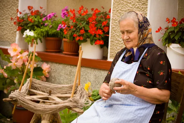 stock image Old couple portrait