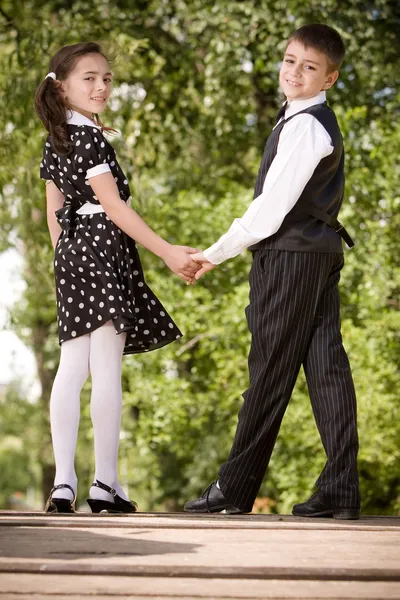 stock image Young couple having fun