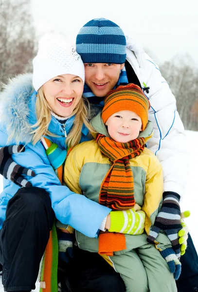 Family outdoor Stock Image
