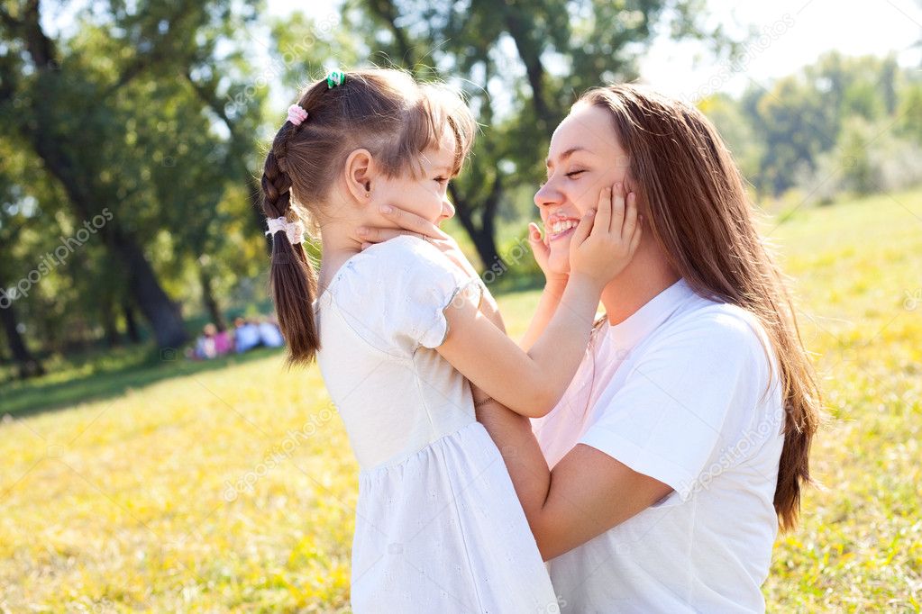 Mother and daughter — Stock Photo © lanakhvorostova #3860778