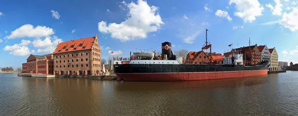 Graanschuur eiland in gdansk — Stockfoto