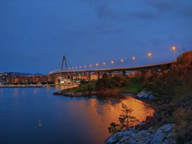 Stavanger panorama clipart