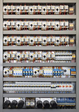 Electrical control panel clipart