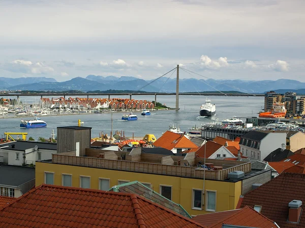 Stavanger-Panorama — Stockfoto
