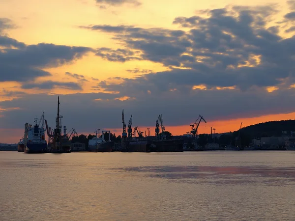 Puerto de Gdynia — Foto de Stock