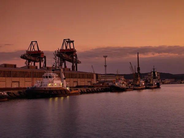 Porto di Gdynia — Foto Stock