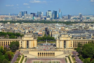 Trocadero en la defensie achtergrond