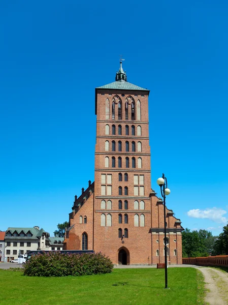 Basilica dei SS. Catherine a Braniewo, Polonia . — Foto Stock