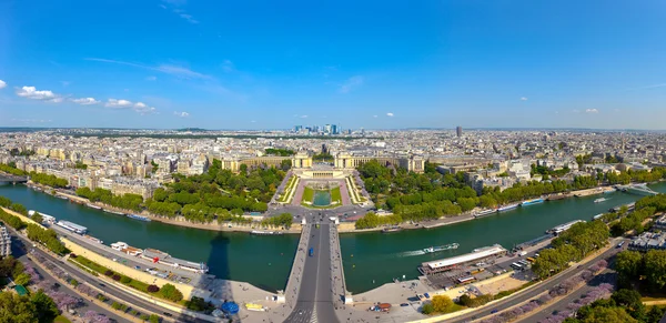 Flygfoto över Paris — Stockfoto