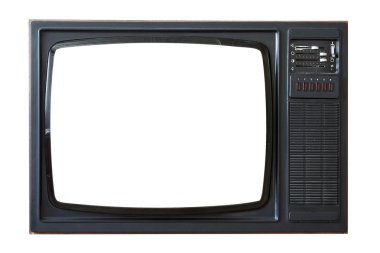 Old TV set clipart