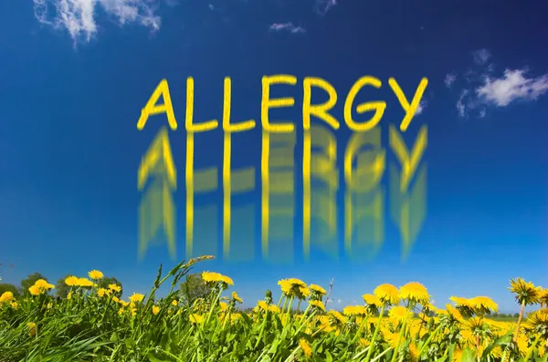 Alergia — Fotografia de Stock