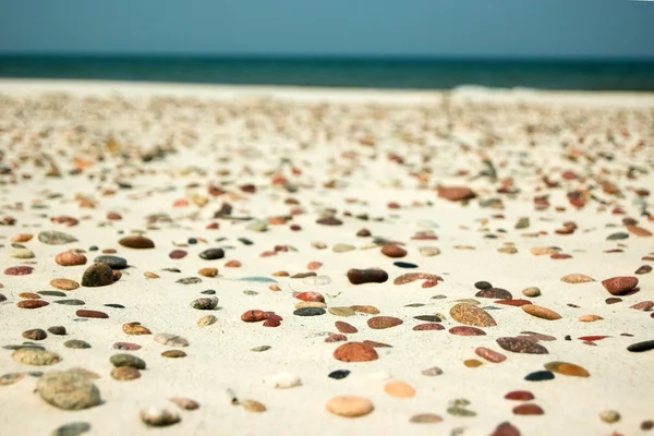 หินบนชายหาด — ภาพถ่ายสต็อก