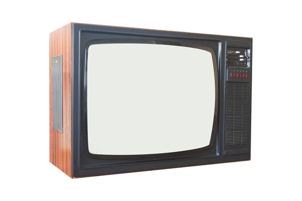 Старый телевизор — стоковое фото