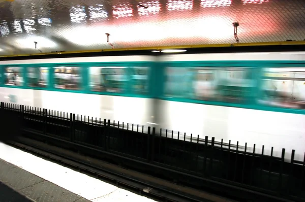 Metro hareket — Stok fotoğraf