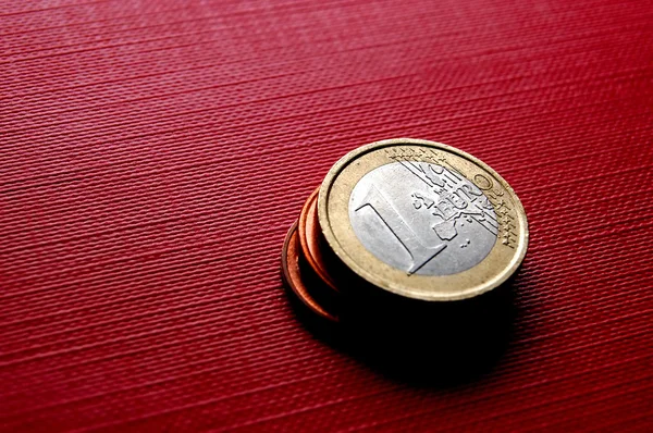 Mønter euro - Stock-foto