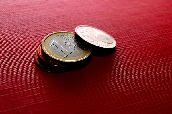 Coins EURO — Stock Photo, Image