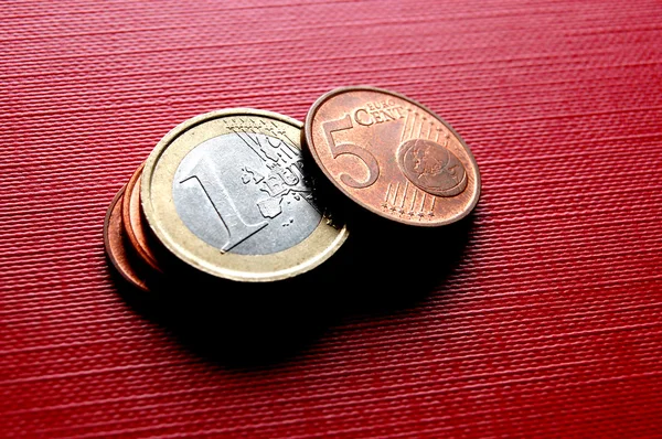 Mince euro — Stock fotografie